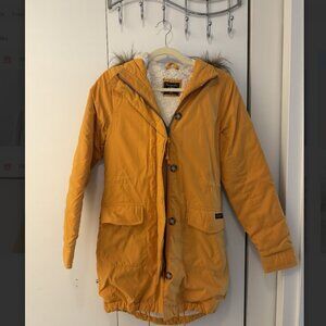 Abercrombie & Fitch Sherpa Lined Military Parka Size XS